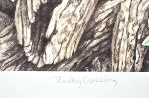 Chris Forrest - Birds Rocky Crossing - Signed Limited 51/300 Lithograph