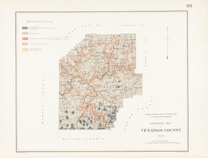1885 Venango County Pennsylvania - Lesley