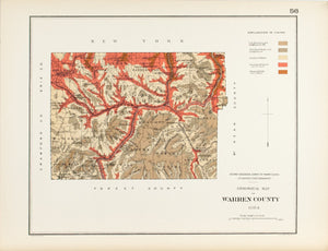 1885 Warren County Pennsylvania - Lesley