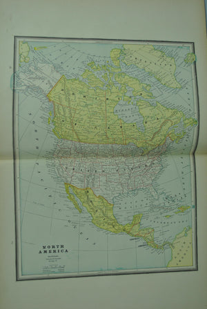 1887 North America - Cram