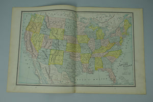 1887 United States Maine - Cram