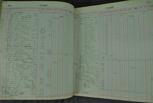 JP Bell Co Large Cash Accounting Ledger 503 Pages Feb 1918 to June 1919