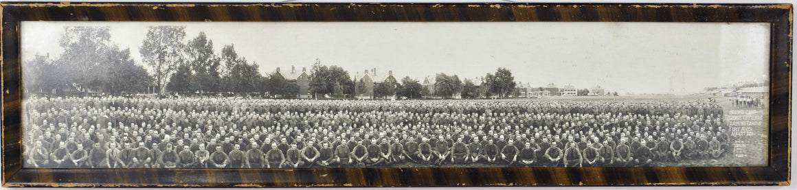 Second Camp Reserve Officers Training Camp 5 Fort Myer 1917 Panoramic Photo