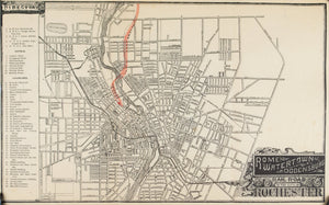 1890 Rome Watertown Ogdensburg Railroad - Rochester