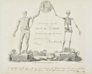 Human Anatomy Certificate Signed John Abernethy 1807 Joseph Lightfoot