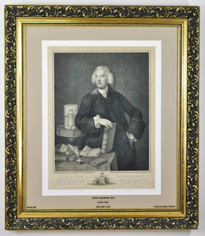 Doctor David Macbride 18th c. Dublin Medical Print Engraved J. T. Smith Reynolds