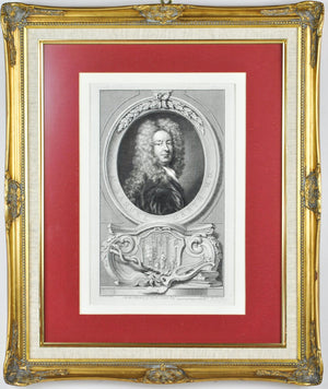 Sr. Samuel Garth MD (1661-1719) Antique Medical Print
