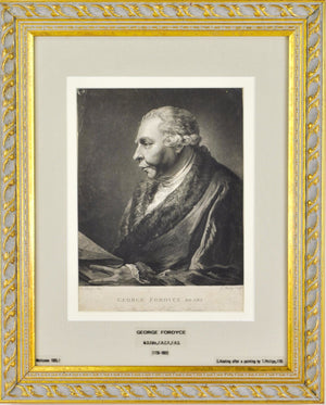 George Fordyce (1736-1802) Antique Doctor Print 1795