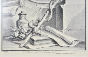 Thomas Sydenham (1624 - 1689) Antique Medical Doctor Print 1747