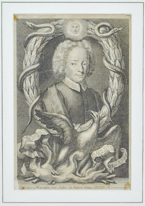 Giorgio Baglivi (1625-1713) Antique Medical Doctor Print 1703