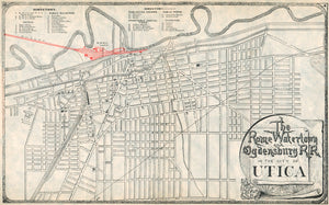 1890 Rome Watertown Ogdensburg Railroad - Utica