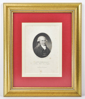 James Sims M.&L.L.D (1741-1820) Antique Medical Doctor Print 1804