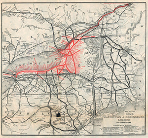 1890 Rome Watertown Ogdensburg Railroad