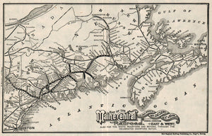 1890 Maine Central Railroad