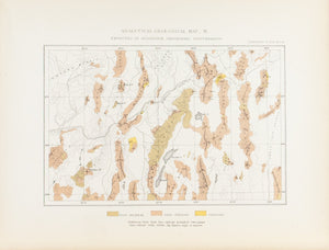 1870 Analytical Geological Map XI - Clarence King