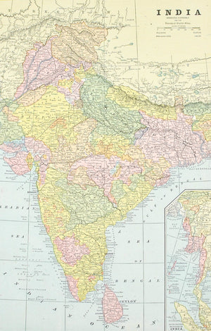 1887 China and India - Cram