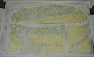 1940 New Jersey Intercoastal Waterway Longport to Cape May