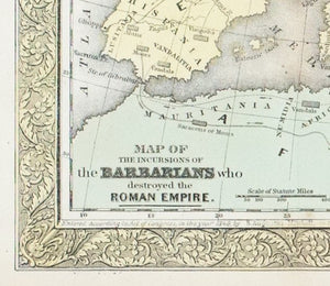 1849 Barbarian Incursions Roman Empire - S Mitchell