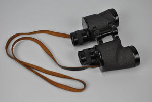 WWII US Army Bausch & Lomb 6x30 Military Binoculars w/ Hidden Box Book Case