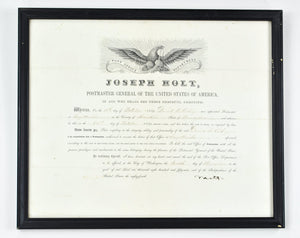 Autograph Joseph Holt Lincoln Assassination Prosecutor 1859