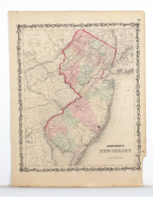 1860 New Jersey - Johnson