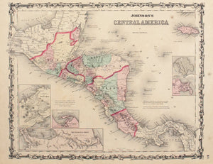 1860 Central America - Johnson