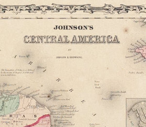 1860 Central America - Johnson