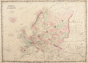 1860 Missouri and Kansas - Johnson