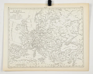 1857 Tef 13 Europe before the French Revolution of 1789 - JG Heck