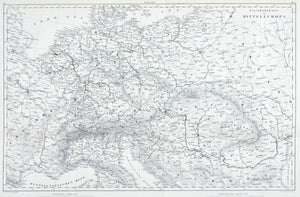 1857 Mitteleuropa - JG Heck