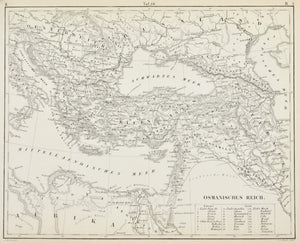 1857 Tef 26 The Turkish Empire - JG Heck